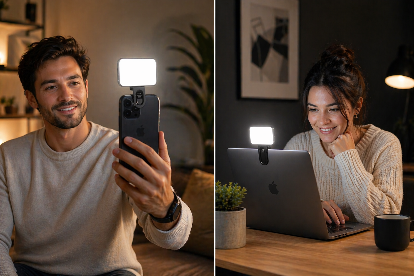Éclairage Pro de Poche pour Téléphone/Tablette/PC
