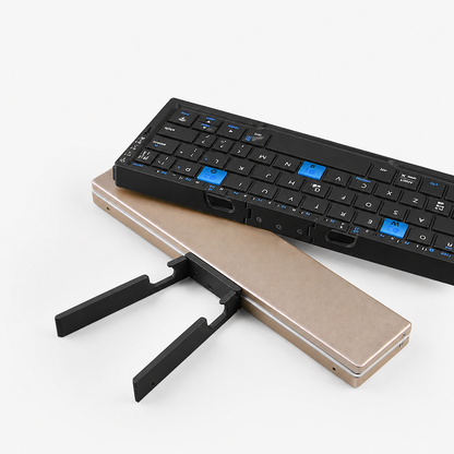 Clavier Sans Fil Pliable Bluetooth – Compact, Rechargeable & Multi-Appareils