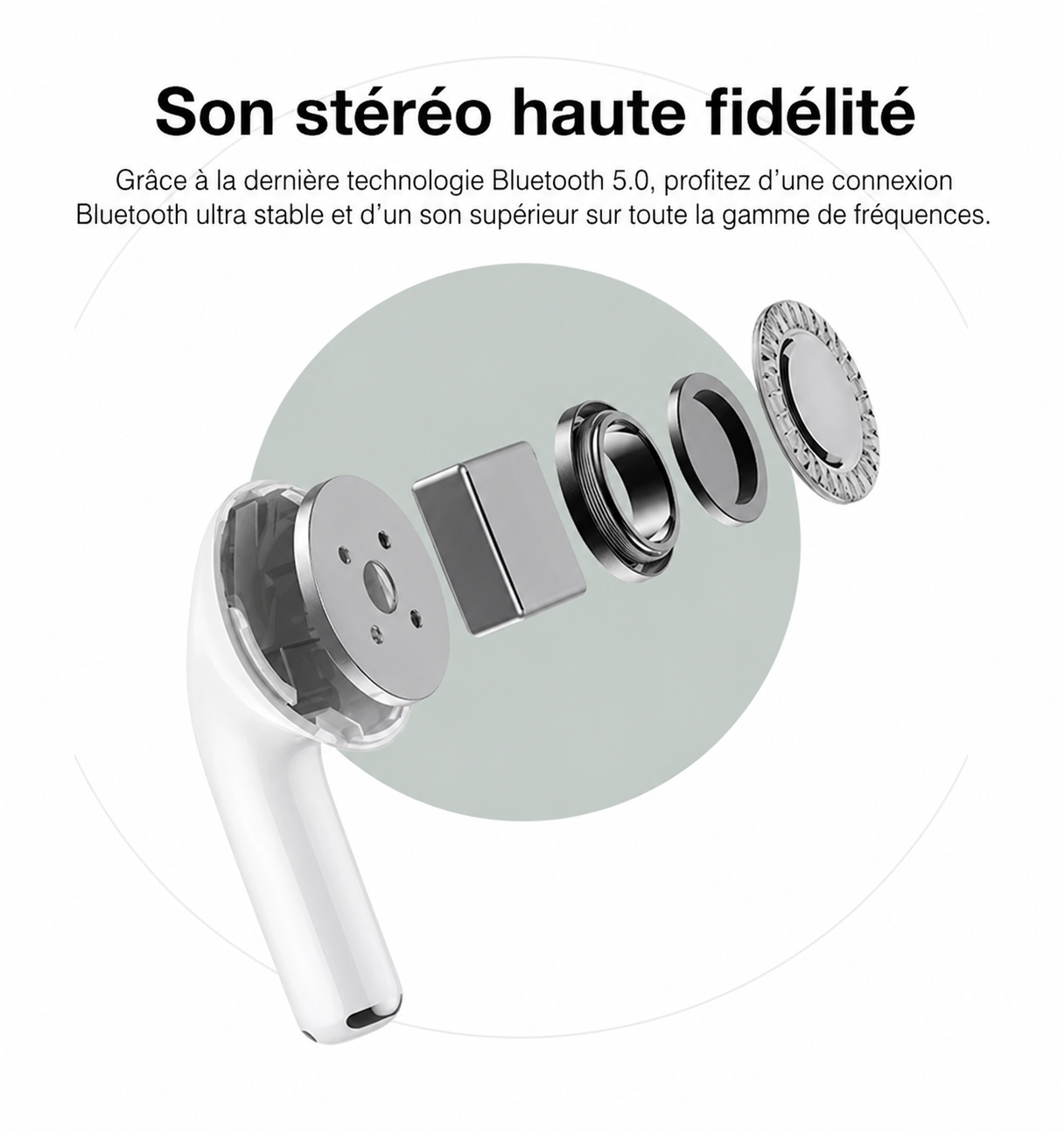 NexPods Pro™ – Écouteurs Bluetooth sans fil haute qualité